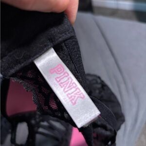 PINK Victoria's Secret Black Lace bra